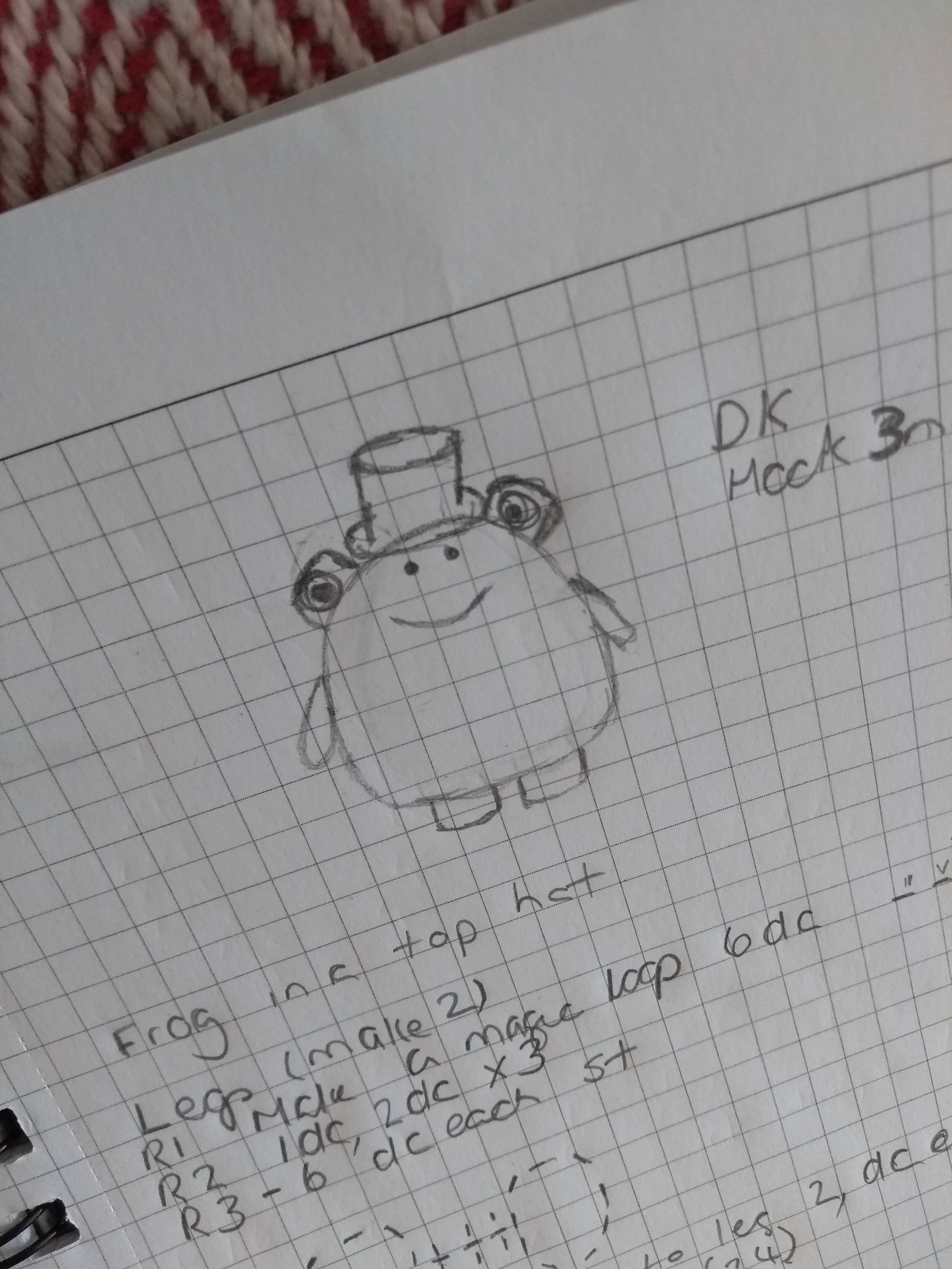 Designing Albie the Frog